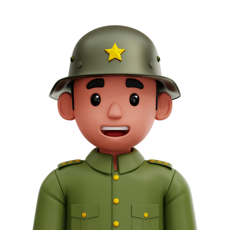 Soldado  3D Icon