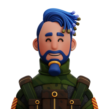 Soldado  3D Icon
