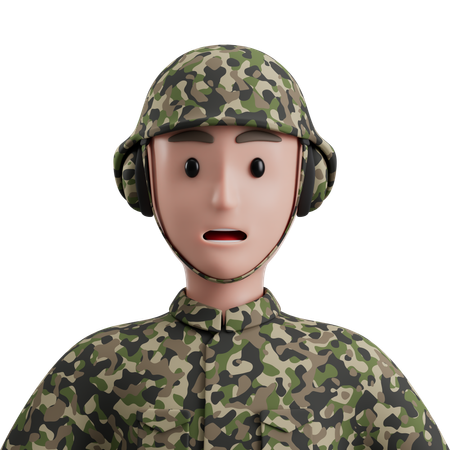 Soldado  3D Icon