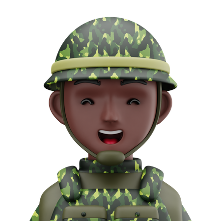 Soldado  3D Icon