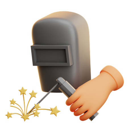 Soldagem elétrica  3D Icon