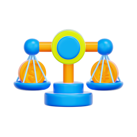 Solde de change  3D Icon