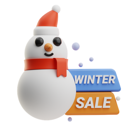Soldes d'hiver  3D Icon
