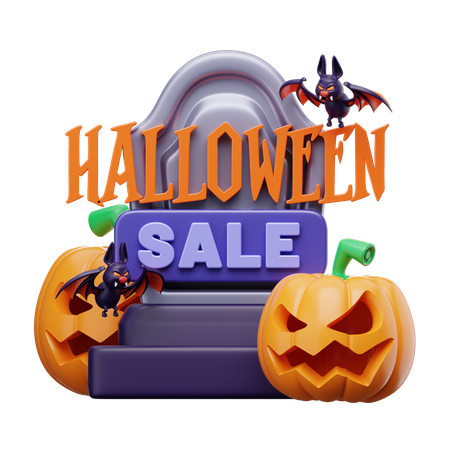 Vente d'Halloween  3D Icon