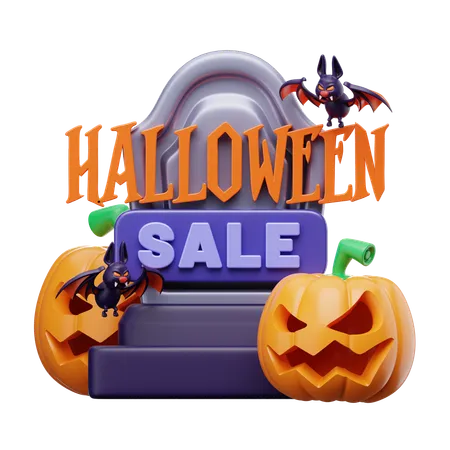 Vente d'Halloween  3D Icon