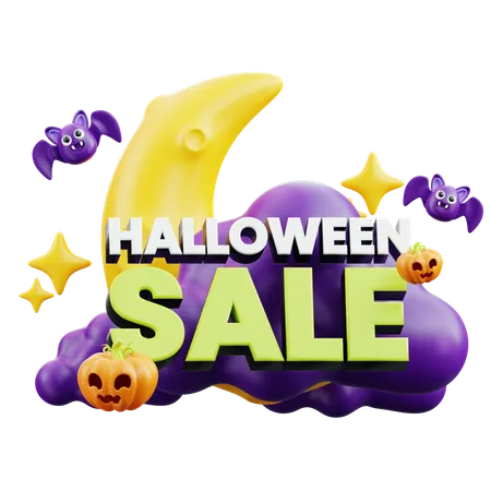 Vente d'Halloween  3D Icon