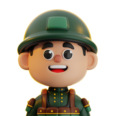 兵士  3D Icon