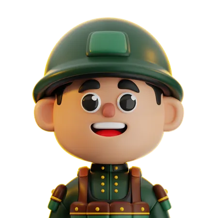 兵士  3D Icon