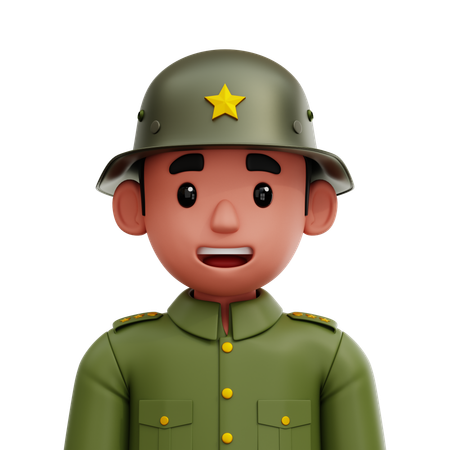 SOLDIER  3D Icon