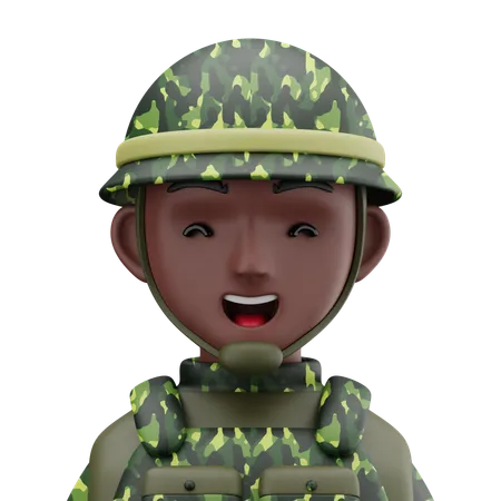 Soldier  3D Icon