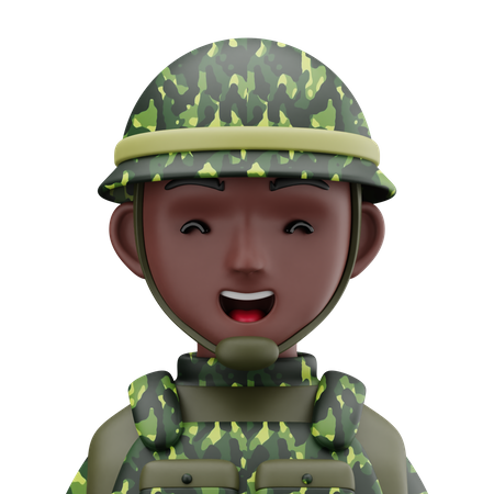 Soldier 3D Icon