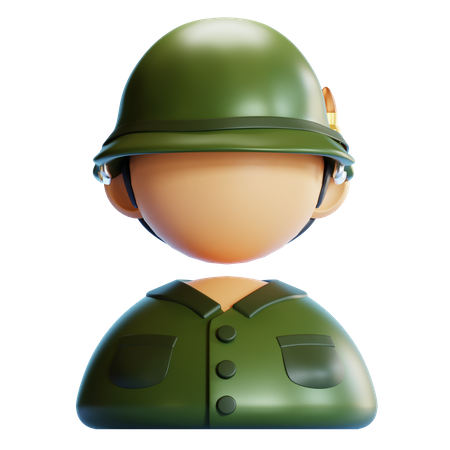 SOLDIER  3D Icon