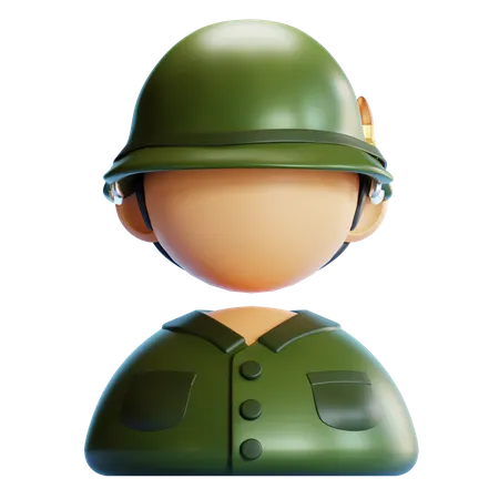 SOLDIER  3D Icon