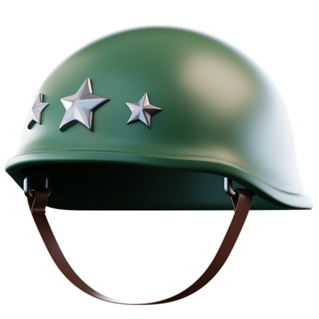 Soldier Helmet  3D Icon