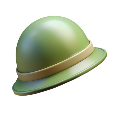 Soldier Helmet  3D Icon