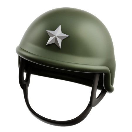 Soldier Helmet  3D Icon