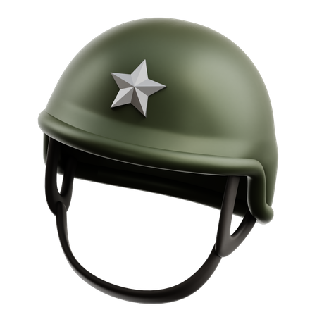 Soldier Helmet  3D Icon