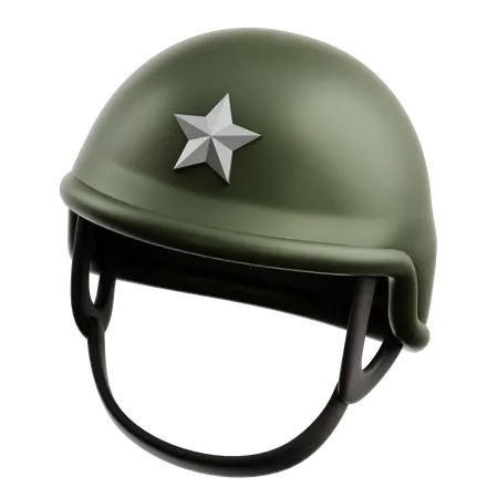 Soldier Helmet  3D Icon