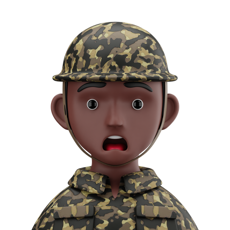 Soldier Man 3D Icon