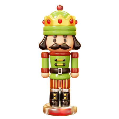 Soldier Nutcracker  3D Icon