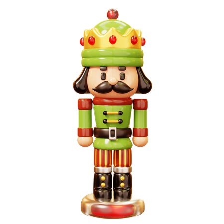 Soldier Nutcracker  3D Icon