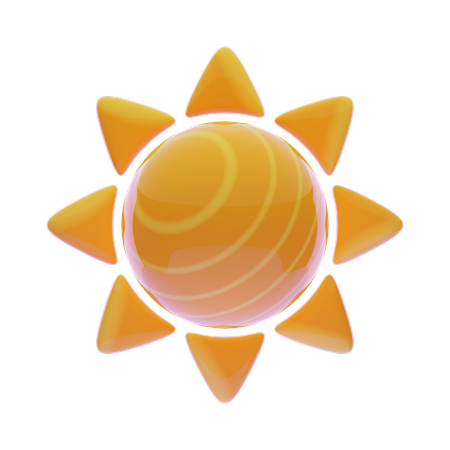 Soleil  3D Icon