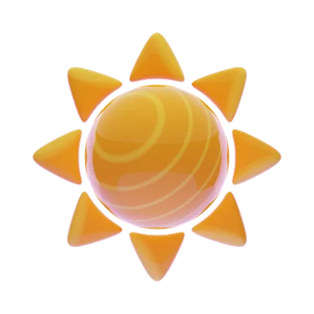 Soleil  3D Icon