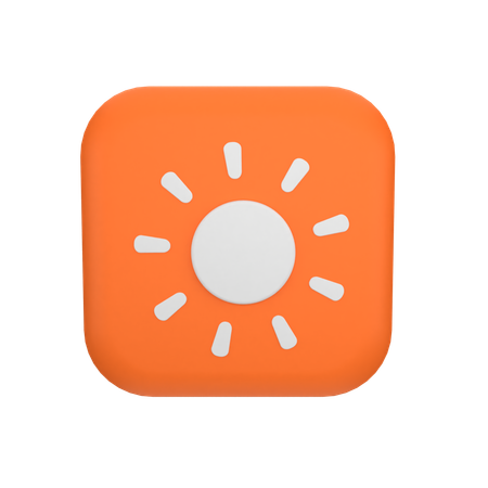 Soleil  3D Icon