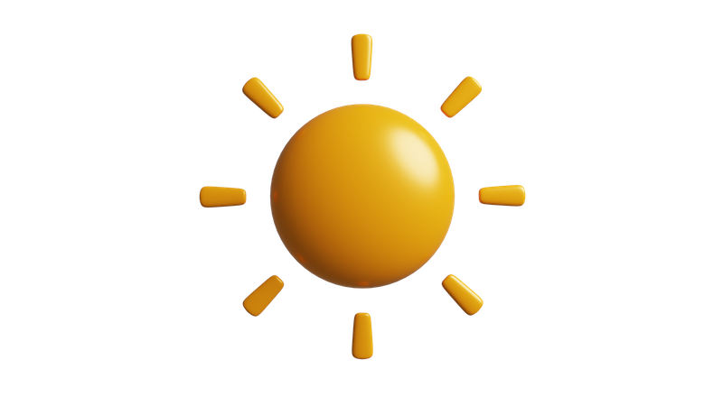 Soleil  3D Icon