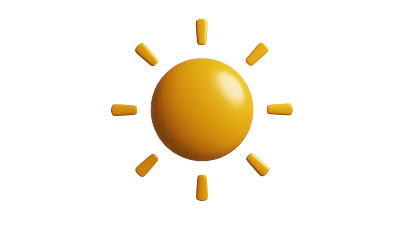 Soleil  3D Icon