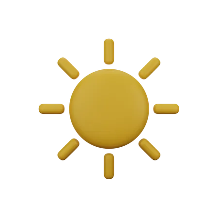 Soleil  3D Icon