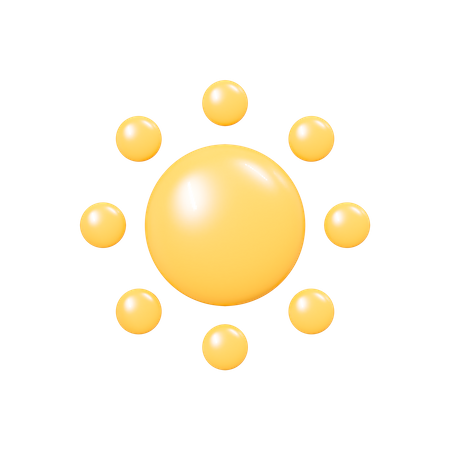 Soleil  3D Icon