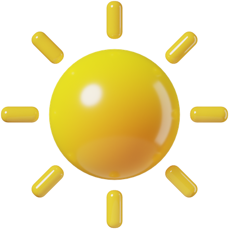 Soleil  3D Icon