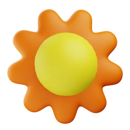 Soleil  3D Icon