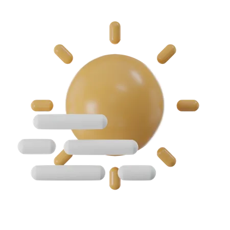 Soleil  3D Icon