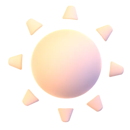 Soleil  3D Icon