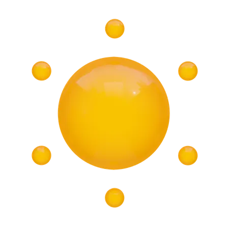 Soleil  3D Icon