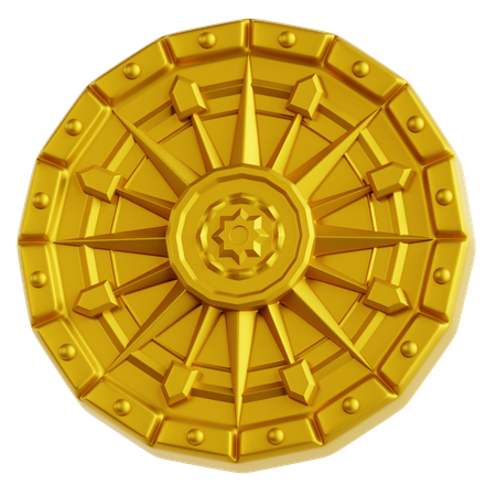 Soleil aztèque  3D Icon
