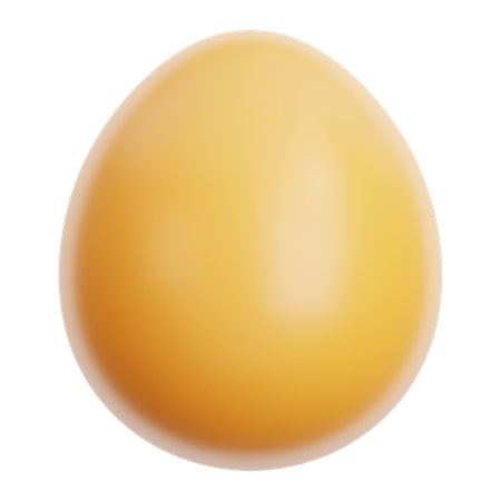 Solid Egg  3D Icon