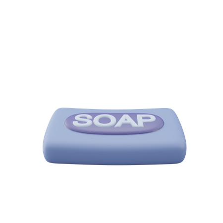 Solid Soap  3D Icon