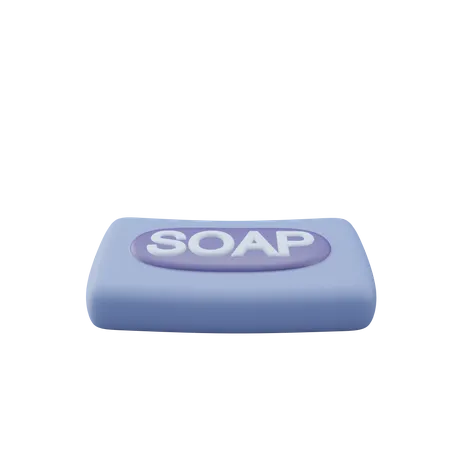 Soap Bathroom 3 D Illustration 3D Icon