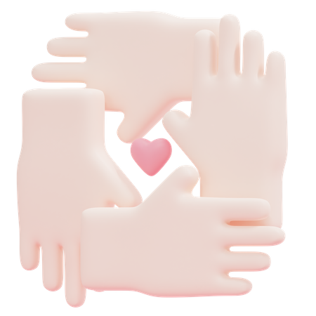 Solidarität 3D Icon