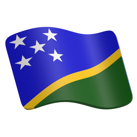 Solomon Islands  3D Icon