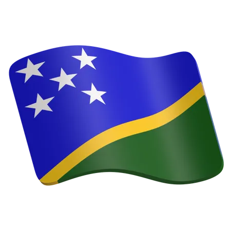 Solomon Islands  3D Icon