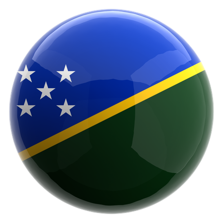 Solomon Islands  3D Icon