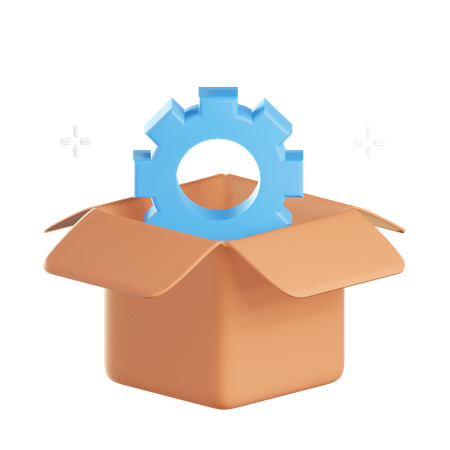 Solución de producto  3D Icon