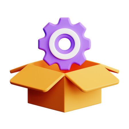 Solución de producto  3D Icon