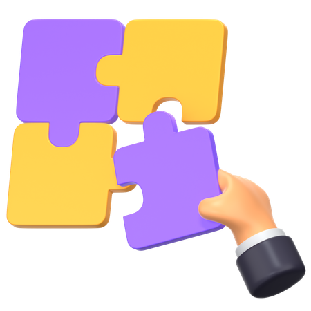 Solution  3D Icon