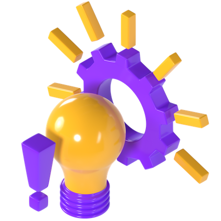 Solution  3D Icon