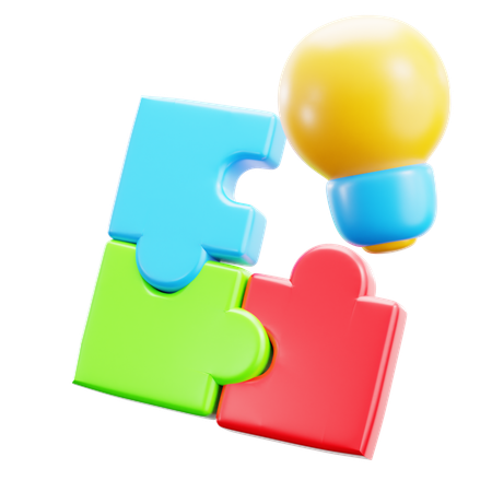 Solution Idea  3D Icon